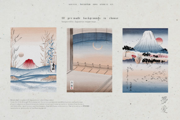 Embracing Old-World Charm: A Guide to Japanese Watercolor Textures