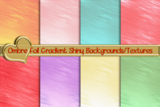 Ombre Foil Light Colored Backgrounds: A Versatile Design Asset