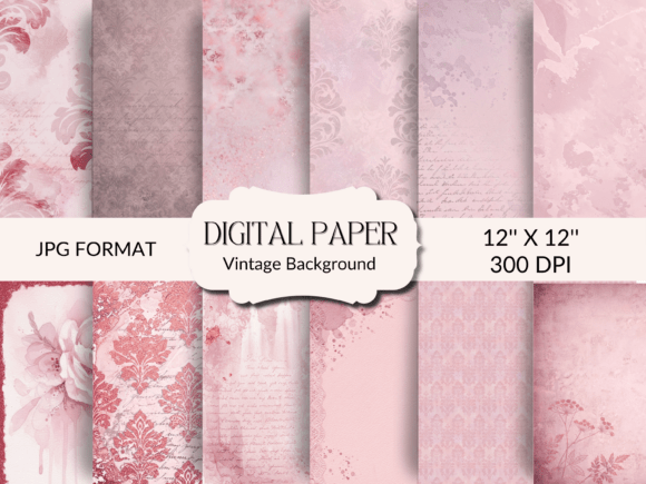 Pink Scrapbook Backgrounds Mixed Media: A Designer's Guide