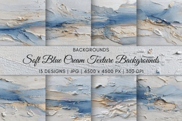 Soft Blue Cream Texture Backgrounds: A Designer's Guide